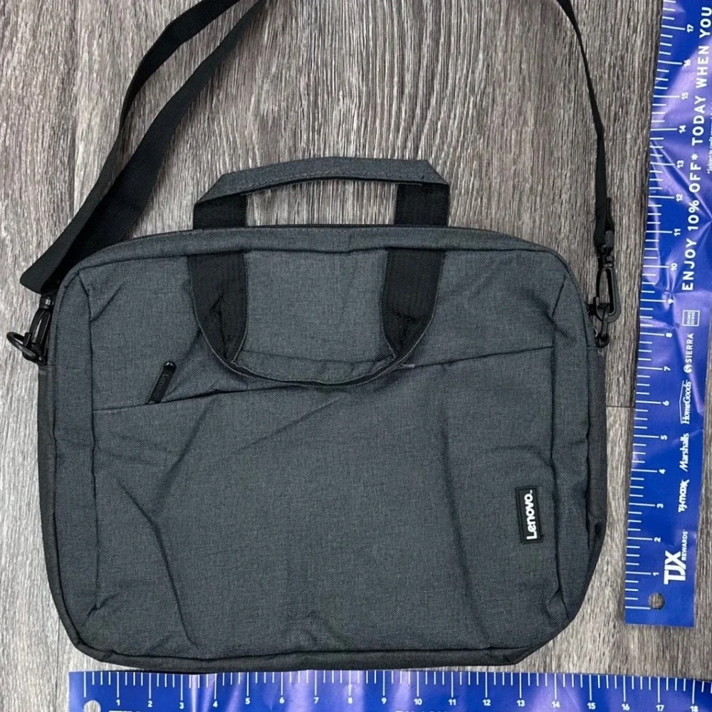 Lenovo Laptop Bag Messenger Shoulder Bag Briefcase Work Travel‎ Gray 15 inch